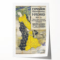 Vintage Exhibition Poster – Madrid 1893 Retro Art Print