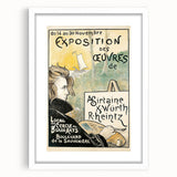 Vintage Exhibition Poster – Asirtaine, X. Würth, R. Heintz Retro Art Print