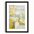 Vintage Exhibition Poster – H.G. Ibels Retro Art Print