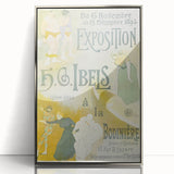 Vintage Exhibition Poster – H.G. Ibels Retro Art Print