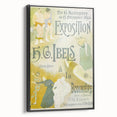 Vintage Exhibition Poster – H.G. Ibels Retro Art Print