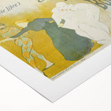 Vintage Exhibition Poster – H.G. Ibels Retro Art Print