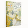 Vintage Exhibition Poster – H.G. Ibels Retro Art Print