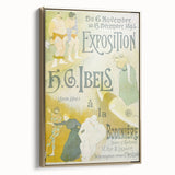 Vintage Exhibition Poster – H.G. Ibels Retro Art Print