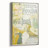 Vintage Exhibition Poster – H.G. Ibels Retro Art Print