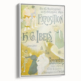Vintage Exhibition Poster – H.G. Ibels Retro Art Print