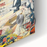 Vintage Exhibition Poster – Exposition Mondaine Retro Art Print