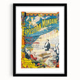 Vintage Exhibition Poster – Exposition Mondaine Retro Art Print