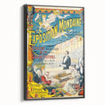 Vintage Exhibition Poster – Exposition Mondaine Retro Art Print