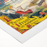 Vintage Exhibition Poster – Exposition Mondaine Retro Art Print