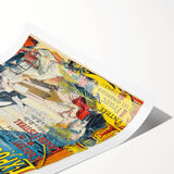 Vintage Exhibition Poster – Exposition Mondaine Retro Art Print