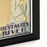 Vintage Exhibition Poster – Nouveautés d'Hiver Retro Art Print