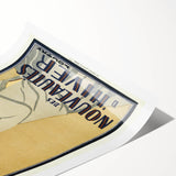 Vintage Exhibition Poster – Nouveautés d'Hiver Retro Art Print