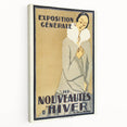 Vintage Exhibition Poster – Nouveautés d'Hiver Retro Art Print