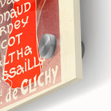 Vintage Exhibition Poster – Cabaret des Arts Retro Art Print