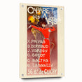 Vintage Exhibition Poster – Cabaret des Arts Retro Art Print