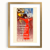Vintage Exhibition Poster – Cabaret des Arts Retro Art Print