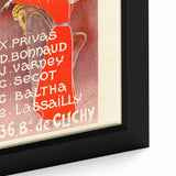 Vintage Exhibition Poster – Cabaret des Arts Retro Art Print