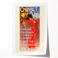 Vintage Exhibition Poster – Cabaret des Arts Retro Art Print