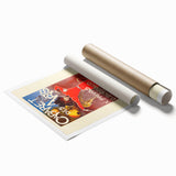 Vintage Exhibition Poster – Cabaret des Arts Retro Art Print