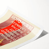 Vintage Exhibition Poster – Cabaret des Arts Retro Art Print