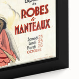 Vintage Fashion Poster Art – Retro Design with Red & Teal Accents