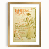 Vintage Exhibition Poster – 1896 Tattersall Français Retro Art Print