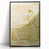 Vintage Exhibition Poster – 1896 Tattersall Français Retro Art Print