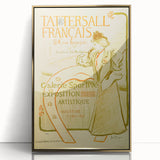 Vintage Exhibition Poster – 1896 Tattersall Français Retro Art Print