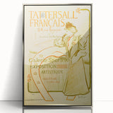 Vintage Exhibition Poster – 1896 Tattersall Français Retro Art Print