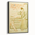 Vintage Exhibition Poster – 1896 Tattersall Français Retro Art Print