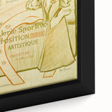 Vintage Exhibition Poster – 1896 Tattersall Français Retro Art Print