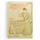 Vintage Exhibition Poster – 1896 Tattersall Français Retro Art Print
