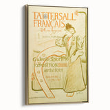 Vintage Exhibition Poster – 1896 Tattersall Français Retro Art Print