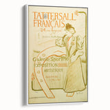 Vintage Exhibition Poster – 1896 Tattersall Français Retro Art Print