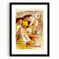 Vintage Exhibition Poster – Exposition de la Céramique Retro Art Print