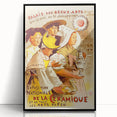 Vintage Exhibition Poster – Exposition de la Céramique Retro Art Print