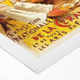 Vintage Exhibition Poster – Exposition de la Céramique Retro Art Print