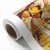 Vintage Exhibition Poster – Exposition de la Céramique Retro Art Print