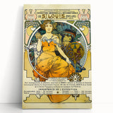 Vintage Exhibition Poster – St. Louis 1904 Retro Art Print