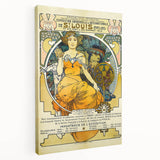 Vintage Exhibition Poster – St. Louis 1904 Retro Art Print