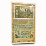 Vintage Exhibition Poster – Biologische Tentoonstelling 1910 Retro Art Print