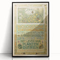 Vintage Exhibition Poster – Biologische Tentoonstelling 1910 Retro Art Print