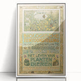 Vintage Exhibition Poster – Biologische Tentoonstelling 1910 Retro Art Print