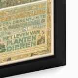 Vintage Exhibition Poster – Biologische Tentoonstelling 1910 Retro Art Print