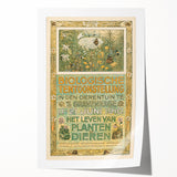 Vintage Exhibition Poster – Biologische Tentoonstelling 1910 Retro Art Print