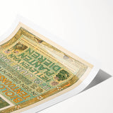 Vintage Exhibition Poster – Biologische Tentoonstelling 1910 Retro Art Print