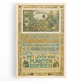 Vintage Exhibition Poster – Biologische Tentoonstelling 1910 Retro Art Print