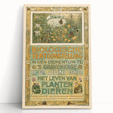 Vintage Exhibition Poster – Biologische Tentoonstelling 1910 Retro Art Print