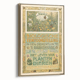 Vintage Exhibition Poster – Biologische Tentoonstelling 1910 Retro Art Print
